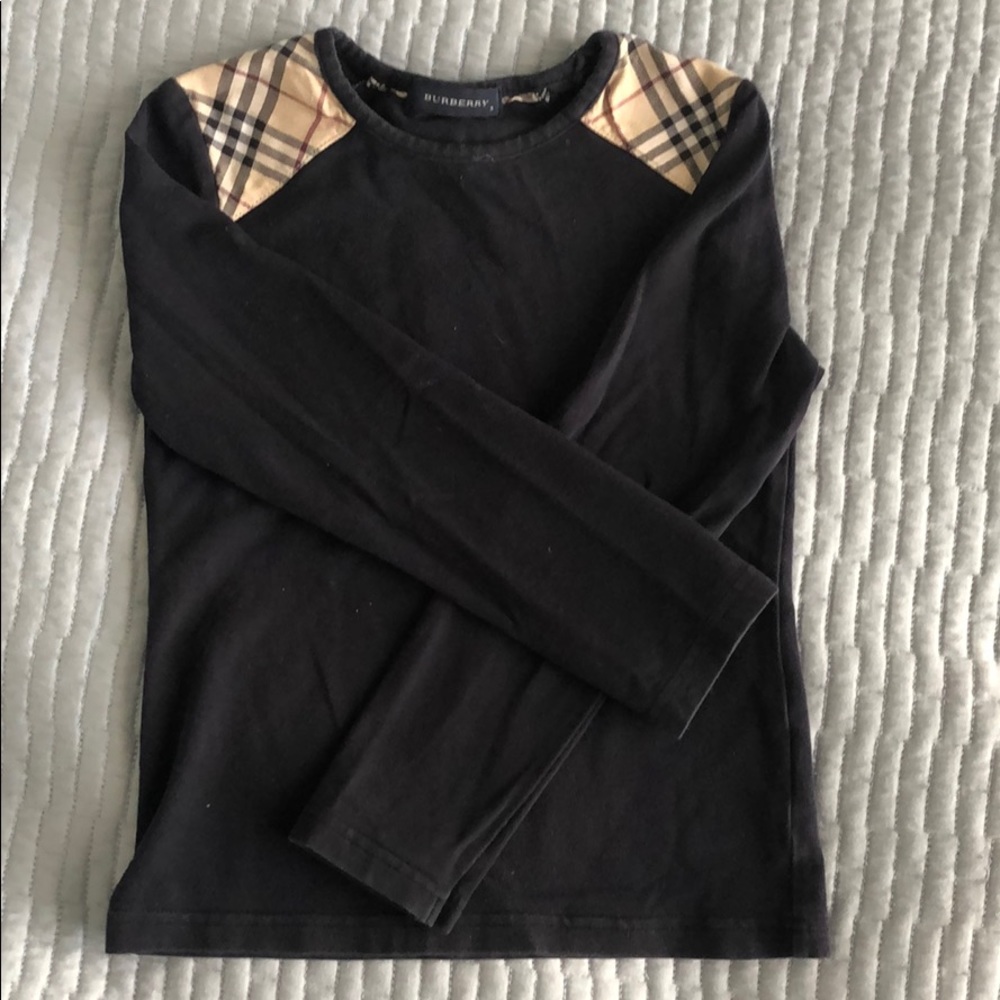 4 Burberry tops , 1 TH and 1 Janie and Jack